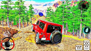 4x4 Offroad Jeep Driving Simulator 3D - DriveSUV 4x4 jeep Offroad Game - Android GamePlay screenshot 1