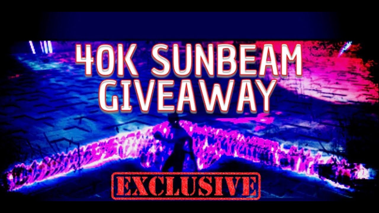 Fortnite Save The World Huge sunbeam Giveaway (infinite rejoins every 3 mins) YouTube