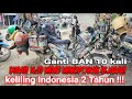 WOW!!! 10 kali ganti BAN selama 2 Tahun keliling Indonesia!