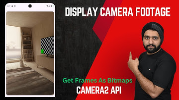 Show Camera in Android & Get Frames as Bitmaps |  camera2 api tutorial | camera2 api android studio