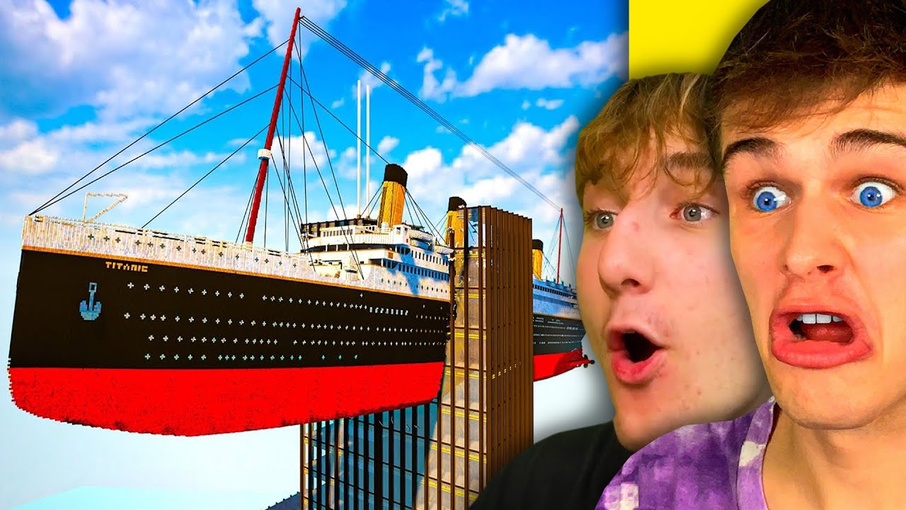 EXTRÉMNÍ LODĚ vs BUDOVY BITVA! + @TrospyReakce