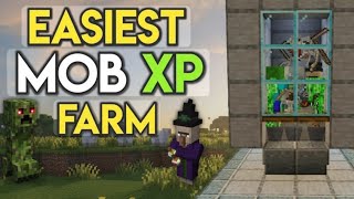 Minecrafteasiest Mob Xp Farm Tutorial 1.21 Without Mob Spawner