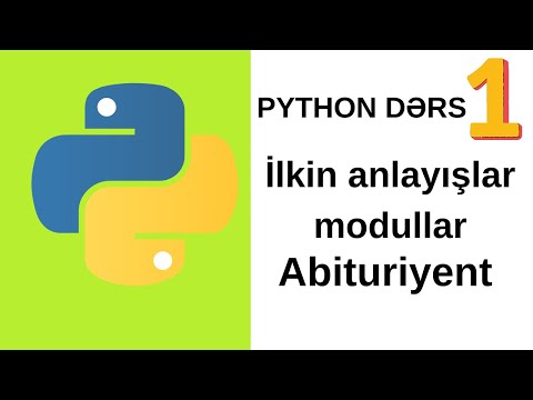 Video: Python-da sadə GUI necə edə bilərəm?