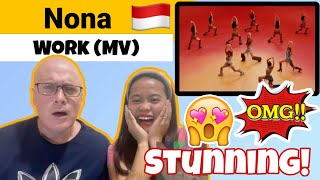 No Na - Work (official Music Video) Reaction!🇮🇩