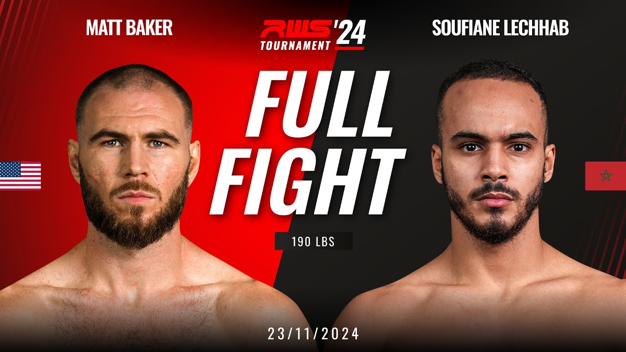Matt Baker vs Soufiane Lechhab