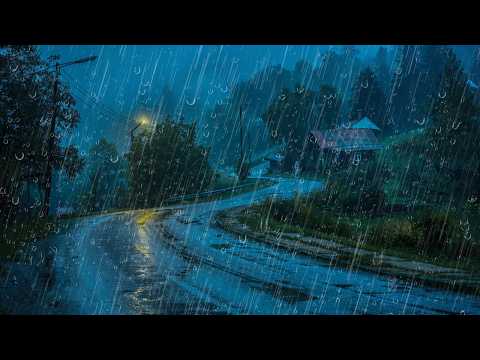 Sonidos de Lluvia y Truenos para Dormir y Relajarse - Alivia El Estrés Y La Ansiedad Para Dormir