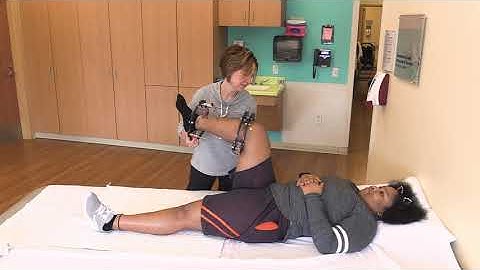 External Fixator Exercises: Hamstring Stretch