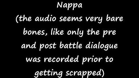 UNUSED AUDIO: DBZ Budokai 3 Raditz+Nappa Dragon Universes!