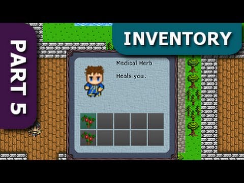VB.NET Game Programming Tutorial - Stackable Inventory System - Part 5 (Visual Basic .NET)