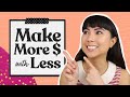 How To Work Less and Make More Money | Handmade Business & Etsy Shops