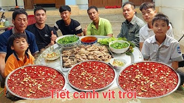 Thánh Ăn Tiết Canh.Vịt Trời  Luộc Gừng Sả.Tiết Canh Vịt | Biển Nguyễn ngọc.