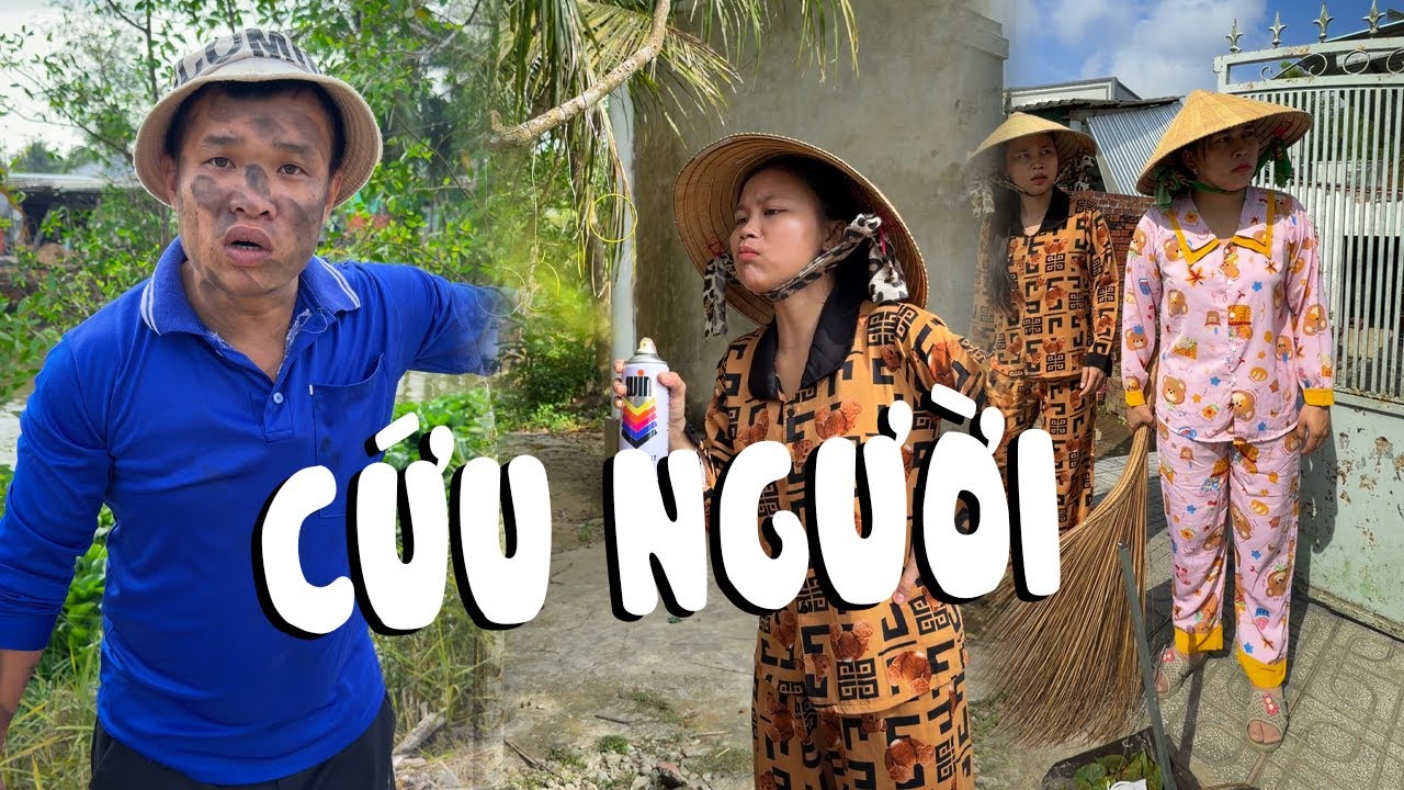 Cứu Người #videogiaitri #vochongson #nguyenhuyvlog #haihuoc #giaitri
