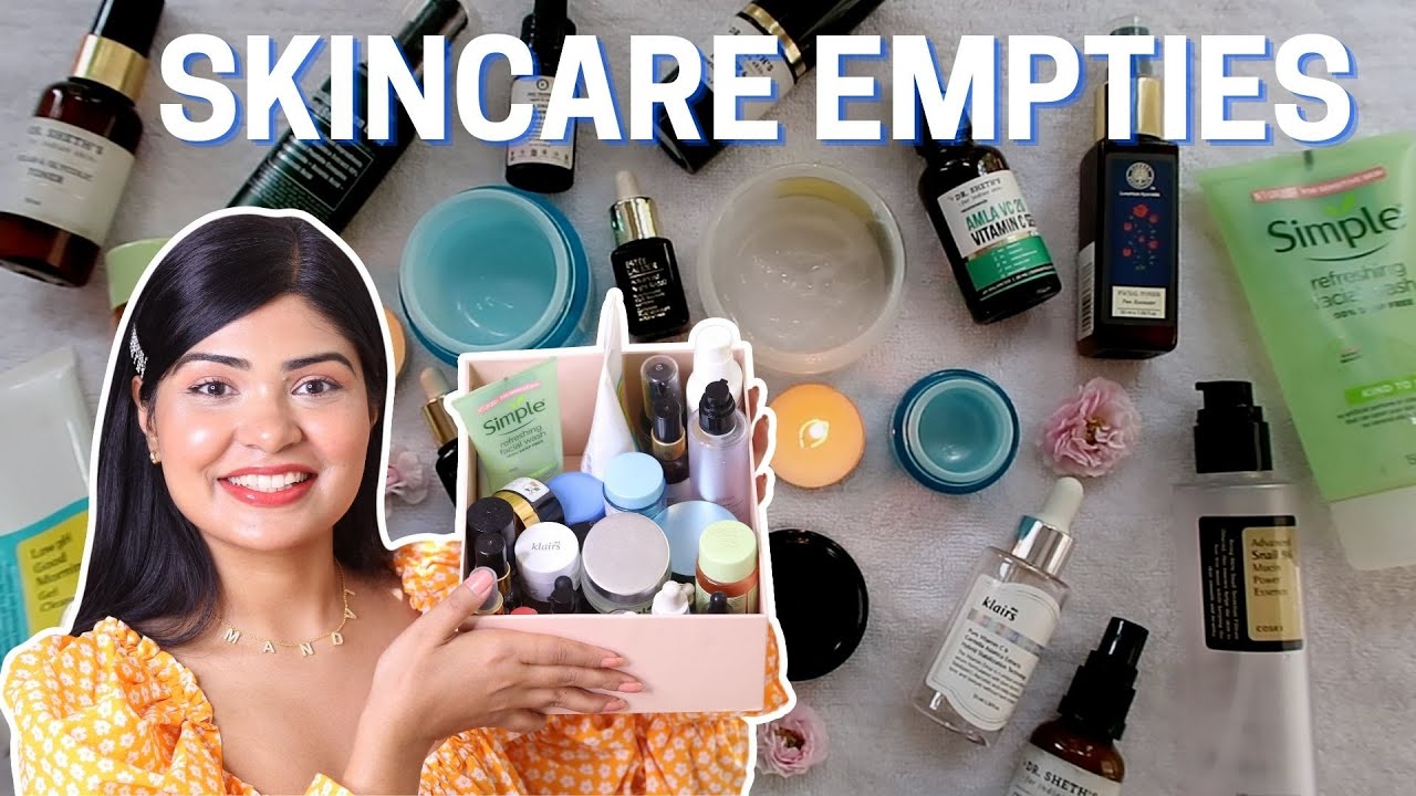 My Skincare Empties of 1 Year & Will i Buy it Again?