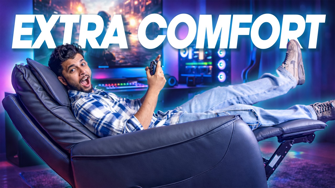 I Bought Most Futuristic Recliner Sofa with Inbuilt Massager | Luxe Massager Recliner