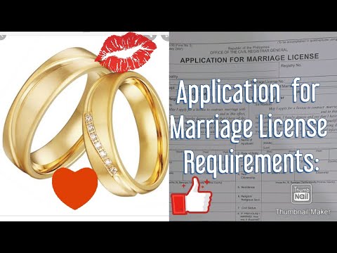 COMMENT POSTULER LICENCE DE MARIAGE AUX PHILIPPINES 2020 || EXIGENCES