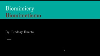 USC Young Scientists Program - First Grade - Spring Semester- Biomimicry