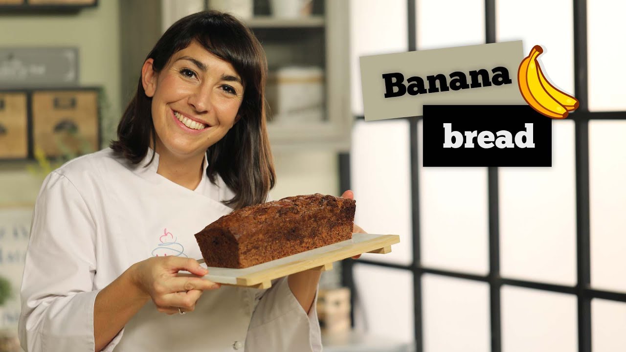 BANANA BREAD CON RELLENO DE CANELA