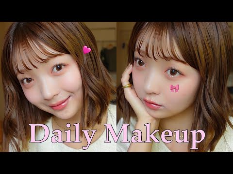 【毎日メイク】イエベ春のちゅるツヤ透明感メイク🫧