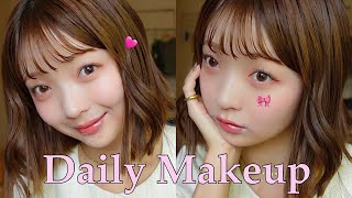 【毎日メイク】イエベ春のちゅるツヤ透明感メイク🫧
