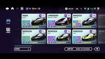 nfs no limits my 5 year car collection and game progression