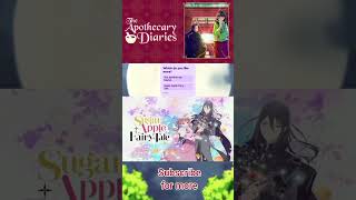Anime Battle Day 14 The Apothecary Diaries vs Sugar Apple Fairy Tale