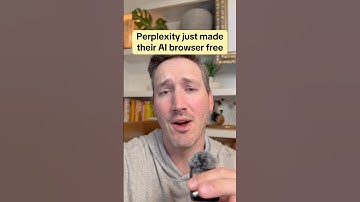 Perplexity new AI browser Comet is awesome. #perplexity #perplexitycomet #cometbrowser