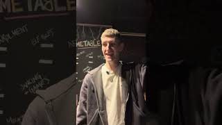 Nathan Evans talks to bev lyons @Theshowbizlion
