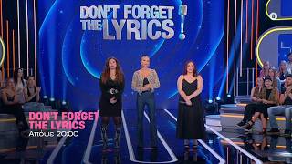 Don't forget the lyrics - Πέμπτη στις 20:00