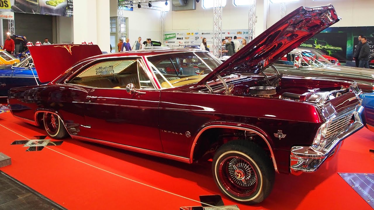 photo Impala 65 chevrolet impala coupe lowrider 1965 283 cui 4 7l v8 194ps majestics tuning exterior lookaround