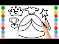 How To Draw a Beautiful Dress Drawing / Fairy Tail Dress Drawing For Kids