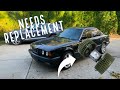 The winter beater E34 Finale: Addressing the blower motor and wheel wobble!