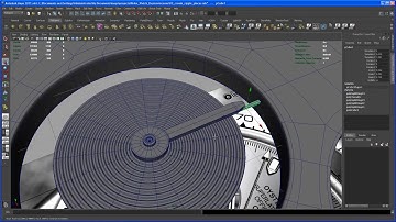 Modeling tutorial in Maya - ROLEX DAYTONA watch - Part 4: create little boxes