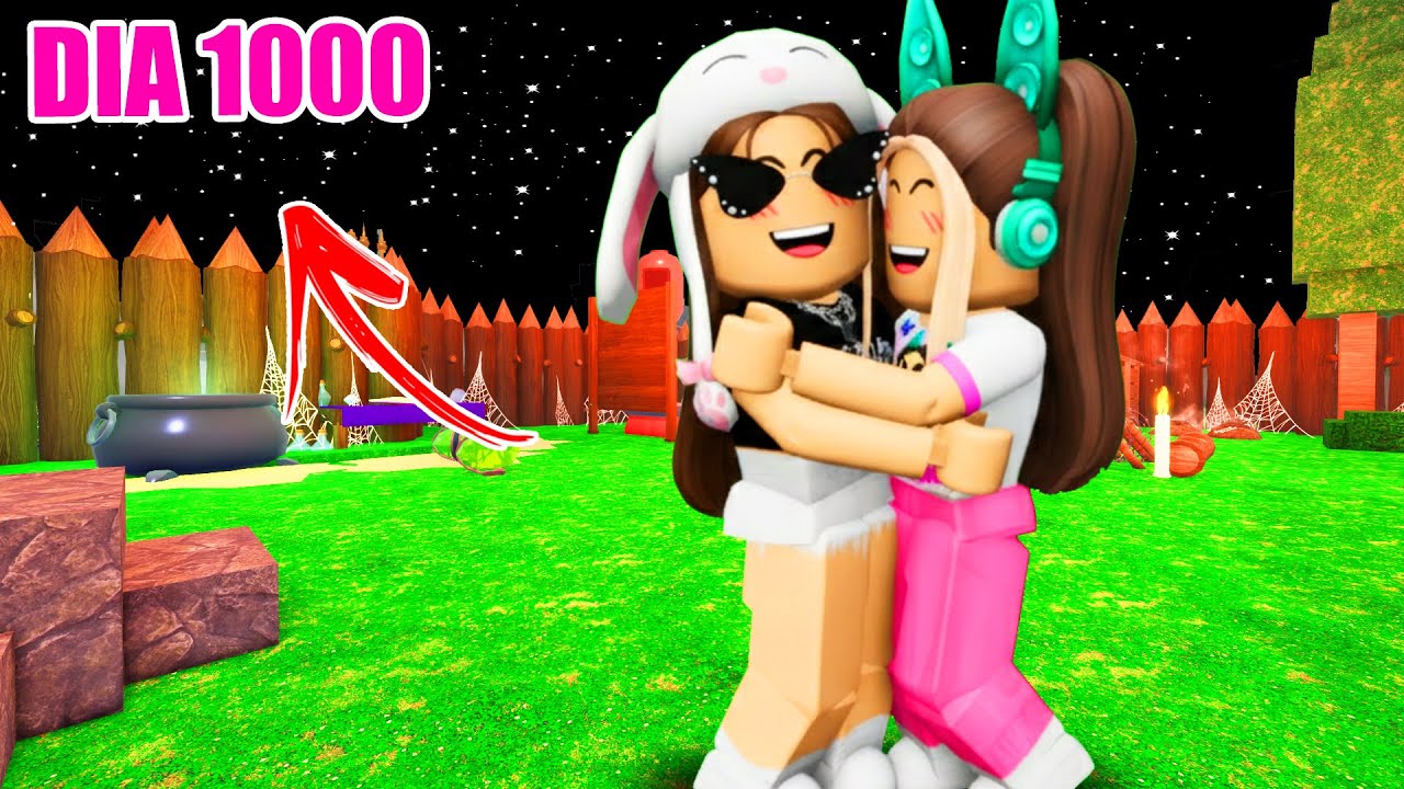 CHEGAMOS EM 1000 DIAS no 99 NOITES COM A NICK GAMER - Roblox
