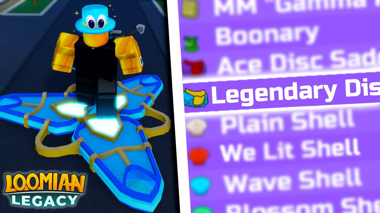 *FREE* How To Get the LEGENDARY DISC MOUNT In Loomian Legacy! YouTube