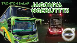 NGEBUT.... Tronton Balap Gunung Harta Volvo B11R | Kompilasi GH Ngeblong di Tol Trans Jawa