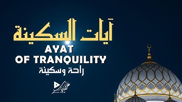 السكينة والطمأنينة من القرآن الكريم | آيات السكينة بصوت خاشع