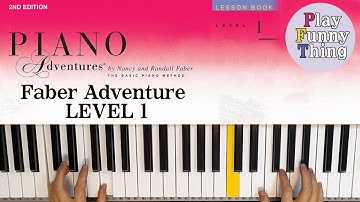 Row, Row, Row Your Boat (p.43) - Faber Piano Adventures Level 1 - Lesson