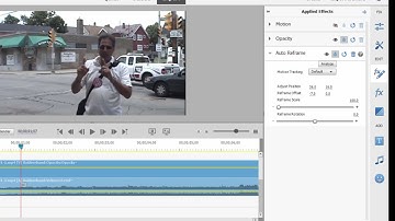 The Auto Reframe tool in Adobe Premiere Elements 2022