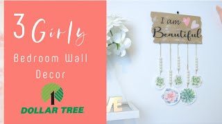 SIMPLE TODDLER GIRL ROOM WALL DECOR | LITTLE GIRL WALL DECOR | DIY | SHANETTADIYLIFE