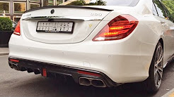 900HP Brabus Rocket V12 & 850 Biturbo Start and Driving Sound!