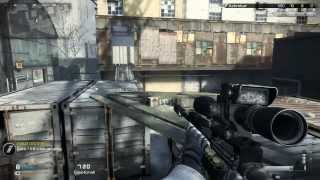 Call of Duty Ghosts Quick scoping training (Hardened bots)