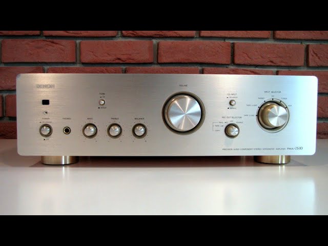 Denon PMA-S10 + Magnat 755 Review - YouTube