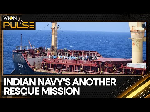 Indian Navy makes 35 Somali pirates on board vessel MV Ruen surrender, rescues crew | WION