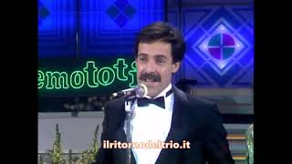 Il Trio - Problemi con il Playback - Sanremo 1986