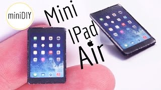 DIY Miniature Tablet // IPAD by miniDIY 8,498 views 7 years ago 2 minutes, 32 seconds