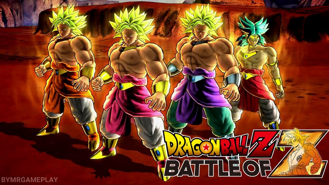 Dragon Ball Z Battle of Z Broly Gameplay - YouTube