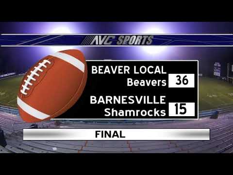Barnesville vs Beaver Local High School Football