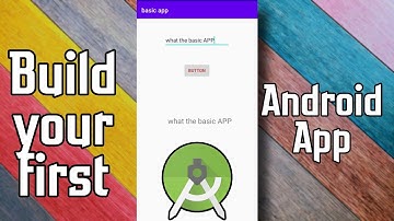 Creating first Android App from scratch | using kotlin | basic android app