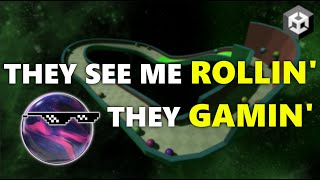 Marble Race in Unity | Race track tutorial included (probuilder)