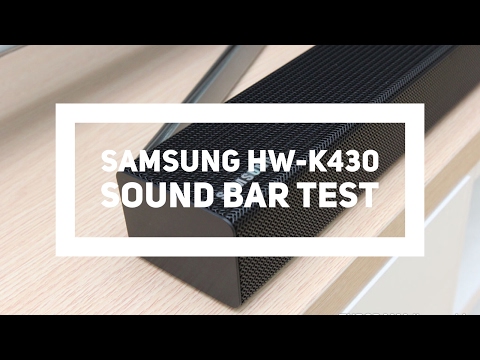 Samsung HW-K430 Sound Bar 200K BOOSTED BASS TEST